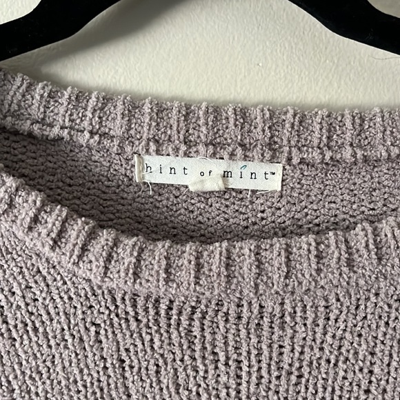 Hint of mint sweater - Picture 2 of 2